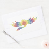 Tie Dye Crane Sticker (Envelop)