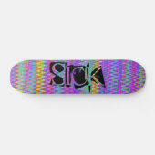 Tie Dye Crazy Chevron Persoonlijk Skateboard (Horizontaal)
