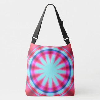 Tie dye crossbody tas