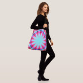 Tie dye crossbody tas (Op model)
