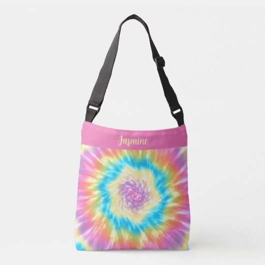 Tie Dye Crossbody Tas (Voorkant)