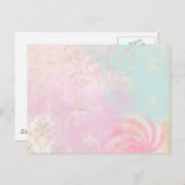 Tie Dye Damask Briefkaart (Voorkant / Achterkant)