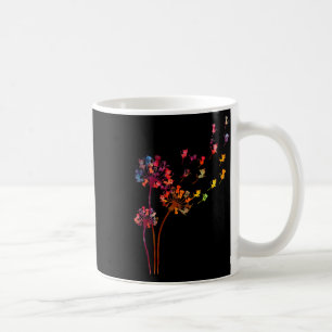 Tie Dye Dandelion Katten Ventilator kleurig dekpla Koffiemok