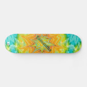 Tie Dye Dd Brand Persoonlijk Skateboard (Horizontaal)