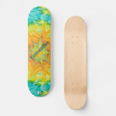 Tie Dye Dd Brand Persoonlijk Skateboard (Voorkant)