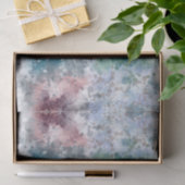 Tie Dye Decoupage of Gift Wrap Tissue Paper Tissuepapier (Geschenk)