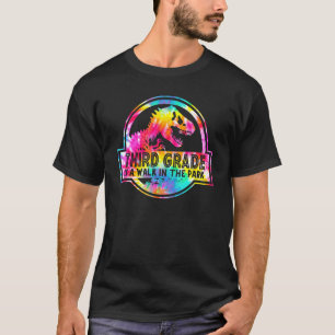 Tie Dye Derde Klas Team Terug naar School 1e Klas T-shirt