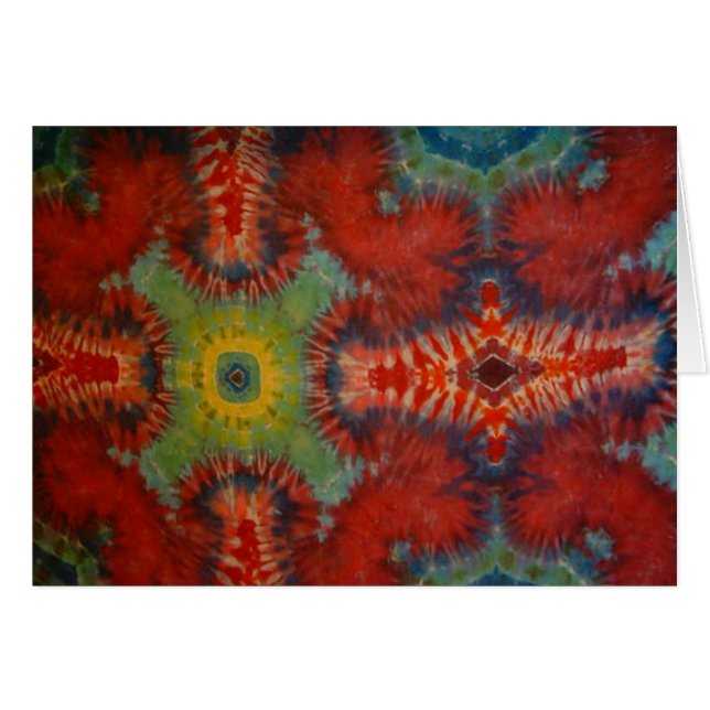 Tie Dye Design (Voorkant Horizontaal)