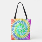 Tie Dye Design Canvas tas (Achterkant)