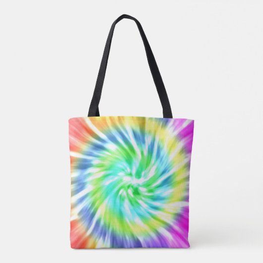 Tie Dye Design Canvas tas (Achterkant)