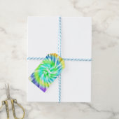 Tie Dye Design Gift Labels Cadeaulabel (Met Touw)