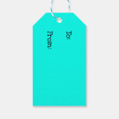 Tie Dye Design Gift Labels Cadeaulabel (Achterkant)