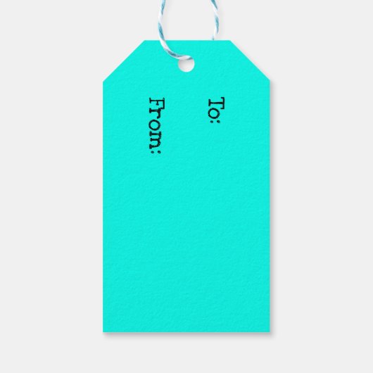 Tie Dye Design Gift Labels Cadeaulabel (Achterkant)