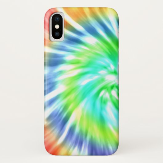 Tie Dye Design iPhone Case (Achterkant)