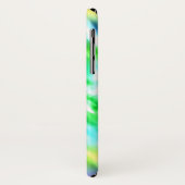 Tie Dye Design Peace Sign iPhone Case (Achterkant/links)