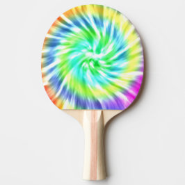 Tie Dye Design Ping Pong Paddle Tafeltennisbatje