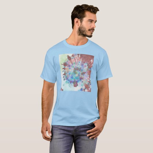 Tie Dye Design T-shirt (Voorkant volledig)