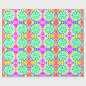 Tie Dye Design Wrapping Papier (Vlak)