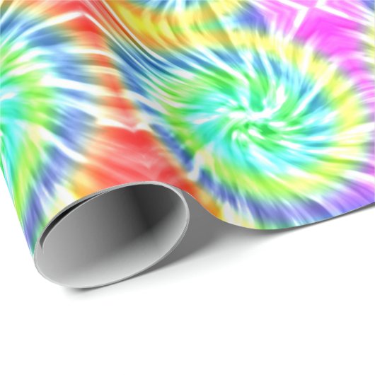 Tie Dye Design Wrapping Papier (Rol Hoek)
