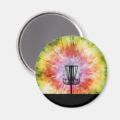 Tie Dye Disk Golf Basket Magneet (Voorkant / Achterkant)