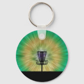 Tie Dye Disk Golf Basket Sleutelhanger (Voorkant)