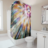  Tie Dye Douchegordijn (In situ)