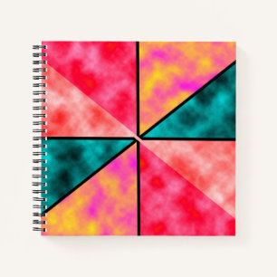 Tie Dye Dream-laptop Notitieboek