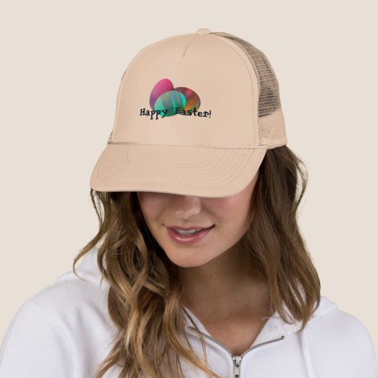 Tie Dye Easter Eggs Trucker Pet (In situ)