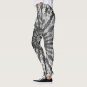 Tie Dye Effect Halloween Skelet Leggings (Links)