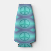 Tie Dye Effect Peace Sign Cooler (Voorkant)