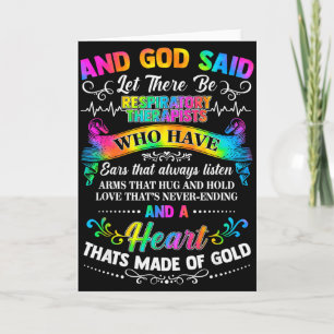 Tie Dye En God Zei Laat Er Ademhalingstherapie Zij Kaart