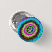 Tie Dye Explosion Ronde Button 3,2 Cm (Voorkant /achterkant)