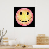 Tie Dye Face Poster (Keuken)