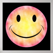 Tie Dye Face Poster (Voorkant)