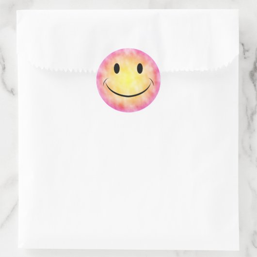 Tie Dye Face Sticker (Tas)