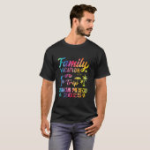 Tie Dye Familie Vakantie 2025 Cancun Mexico Matchi T-shirt (Voorkant volledig)