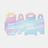 Tie Dye Favor Box Bedankdoosjes (Uitgevouwen)