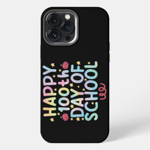 Tie Dye Fijne 100e Dag Op School Leraar Student iPhone 13 Pro Max Hoesje