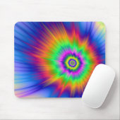 Tie Dye Fireball Muismat (Met muis)