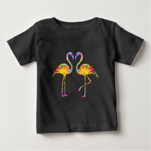 TIE DYE FLAMINGO