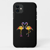 TIE DYE FLAMINGO Case-Mate iPhone CASE (Achterkant)