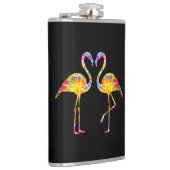 TIE DYE FLAMINGO HEUPFLES (Rechts)
