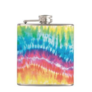 Tie Dye Flask Heupfles