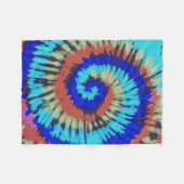 Tie dye fleece deken (Voorkant (Horizontaal))