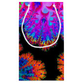 Tie Dye Fractal Klein Cadeauzakje (Achterkant)