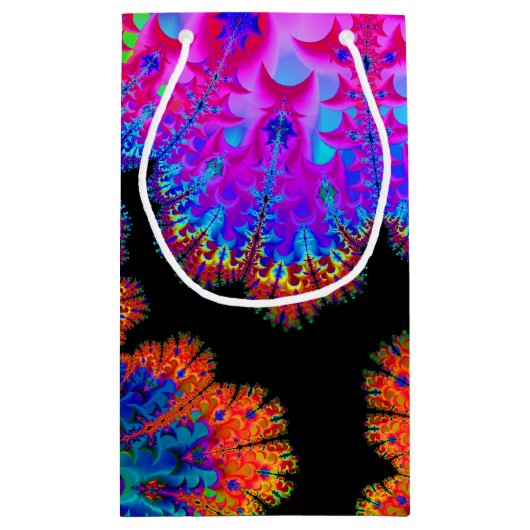 Tie Dye Fractal Klein Cadeauzakje (Achterkant)