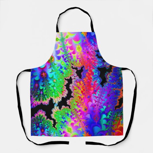 Tie Dye Fractal Schort (Voorkant)