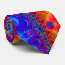 Tie Dye Fractal Stropdas