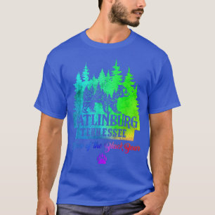 Tie Dye Gatlinburg Tennessee Beer Grote moky Moun T-shirt