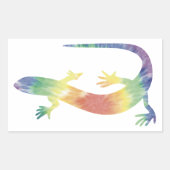Tie Dye Gecko Sticker (Voorkant)
